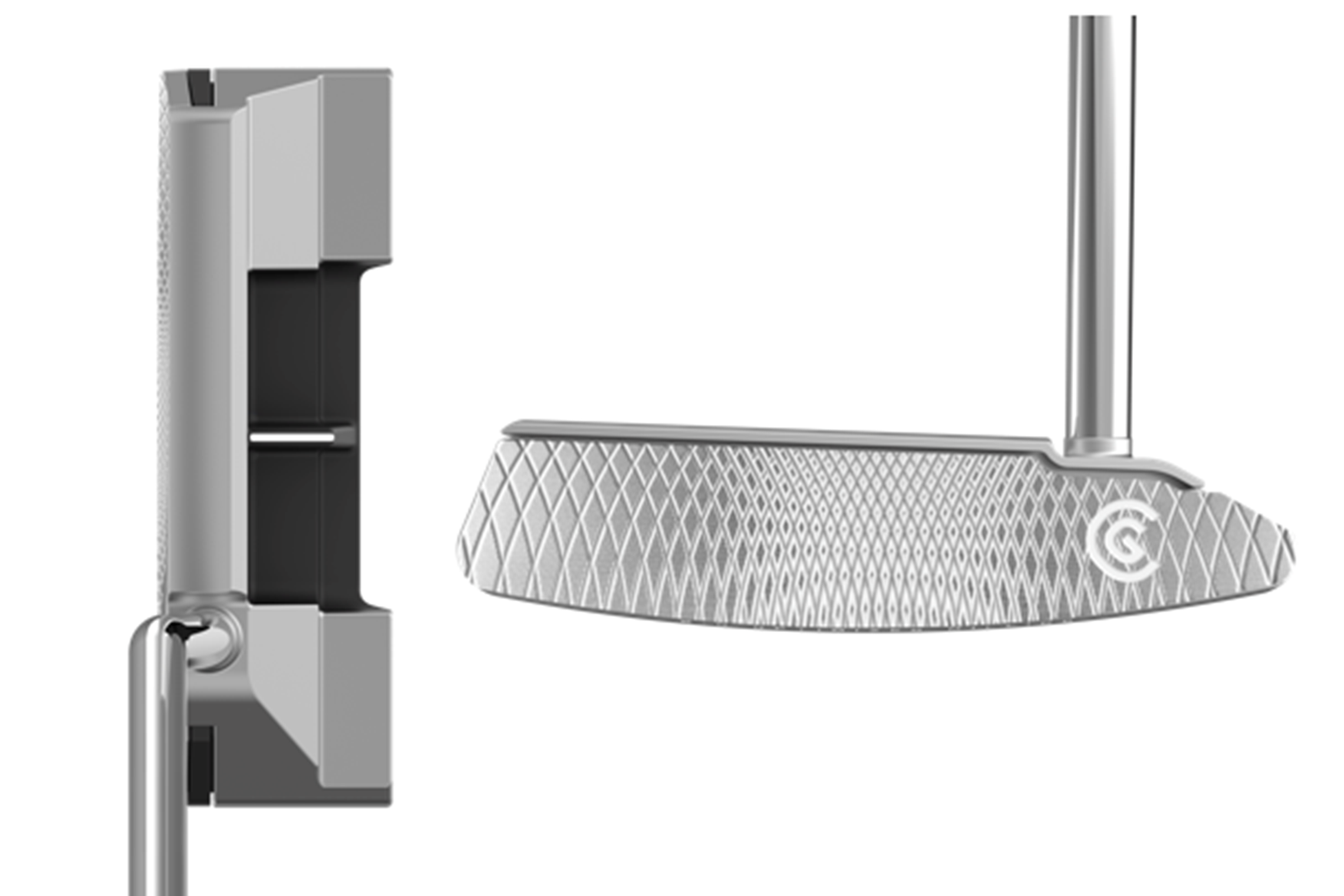 Cleveland tfi 2135 ii 8.0 cb satin golf putter Clearance